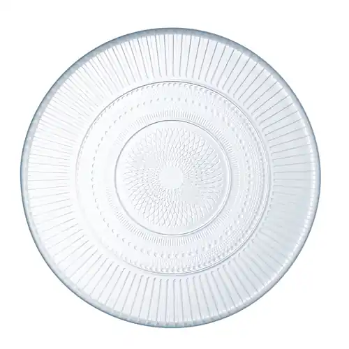 Begrenztes Angebot Teller flach LOUISON Glas Ø 190 mm